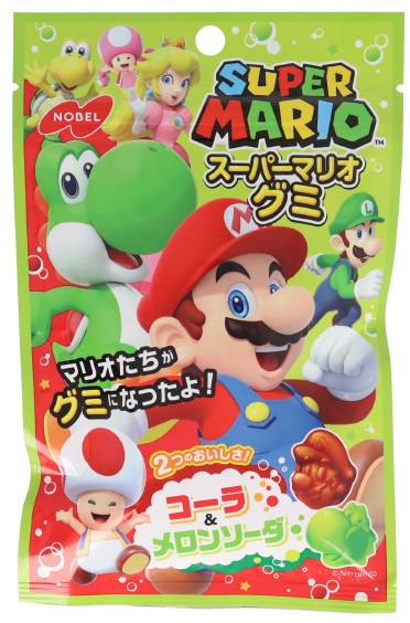 スーパーマリオグミ　コーラ＆メロンソーダ